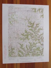 Lewiston Minnesota 1956 Original Vintage USGS Topo Map picture