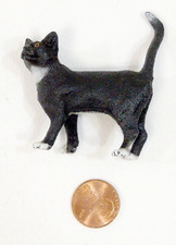 Schleich Am Lines 69 Farm World Cat Standing toy figure tuxedo kitty 2