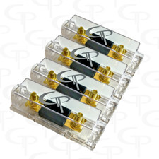 4) ANL Fuse block GP Car Audio w/ 4) 300 amp FUSES.  fuse holder picture