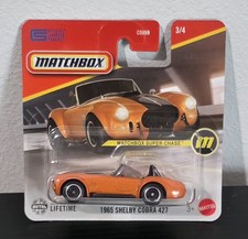 ☀️ 2026 Matchbox Super Chase 1965 Shelby Cobra 427 Short Card 3/4 ☀️ picture
