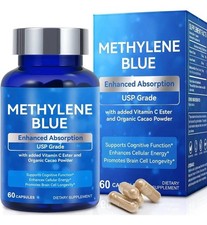 Blue Supplement - Pharmaceutical Grade, 2 FL OZ, 1% USP Grade, 60 Capsule picture