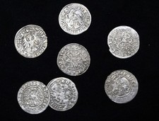 One Lithuania Silver Half Groschen - Sigismund I King of Poland 🇱🇹 picture