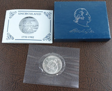 1982-D George Washington Commemorative Half Dollar BU Unc 50C 90% SIlver US Coin picture