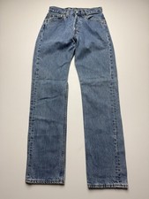 Vintage Levi's Jeans Womens 26x30 Blue Straight Medium Wash Denim USA 90s picture