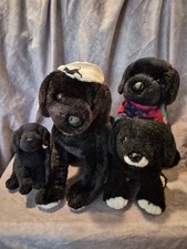 Rare HTF / Retired Douglas THE BLACK DOG Plush Lot Including Sailor  picture