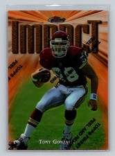 1997 Topps Finest - Tony Gonzalez #269 Rookie picture