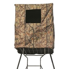 Outdoor 2-Man Tower Hunting Blind Camo Steel Frame Deer Weatherproof Big Game picture