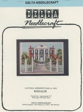 Delta Needlecraft Rosalie Natchez Mississippi Counted Cross Stitch Pattern picture