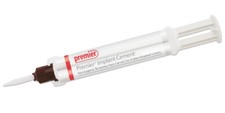 Premier Dental Implant Cement For Implant Retained crowns 5 mL Syringe + 8 Tips picture