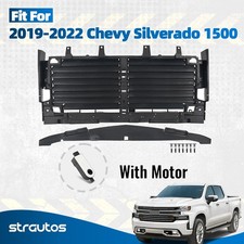 Front Radiator Active Grille Shutter For 2019-2022 Chevy Silverado 1500 W/ Motor picture