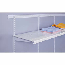 Everbilt 4 ft x 12 in Decorative Shelf Cover White BRAND NEW picture