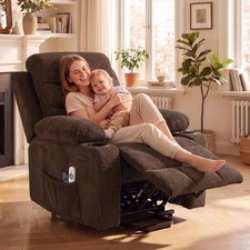 Oversized Power Lift Massage Heat Recliner Chair for Elderly Electric Lift Chair picture