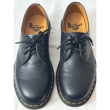 Dr. Martens 1461 Nappa Leather 3-Eye Oxford Shoe Oxford Shoes Docs - Black sz 8 picture