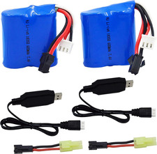 Blomiky 2 Pack 7.4V 600Mah 4.44Wh Battery Suitable for H120 H100 H102 H106 H108 picture