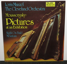LORIN MAAZEL MUSSORGSKY PICTURES AT AN EXHIBITION (NM) 10042 LP VINYL RECORD picture