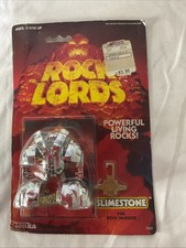 Bandai 1986 Gobots Machine Robo Rocklords Slimestone Action Figure MOC Rock Lord picture