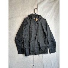 VTG Brigade Quartermasters Gore-Tex Jacket Mens Large Black Made in USA Hooded picture