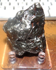 LG 320 GM  CAMPO DEL CIELO METEORITE  AAA  GRADE .71 LBS STAND CLEANED picture