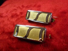 Gold Foil Pickup pair for Silvertone Harmony Kay Dearmond Teisco picture