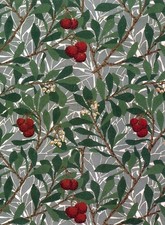 Arbutus Wallpaper, 1903, William Morris (British, 1834-1896) --New POSTCARD picture