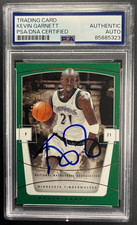 2003-04 Flair Final Edition Kevin Garnett Signed #55 PSA Auto DNA JSA Witnessed picture