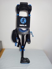 iWalk-3.0 hands free crutch adjustable height black blue - Very Good Condition picture
