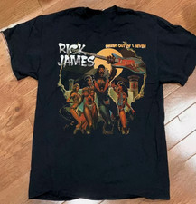 Vintage  Seven Rick James Gift Funny Black Unisex All Size T-Shirt picture