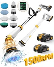 Electric Spin Scrubber Q2, 4000mAh Battery, 1500RPM High Power picture
