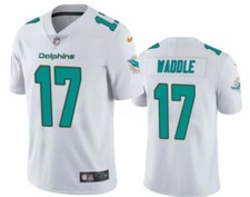Youth Jaylen Waddle Dolphins White Nike Jersey - Stitched & Embroidered picture