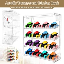 5 Tiers Display Case Holds for 25 Monster Trucks Acrylic Storage Case Organizer picture