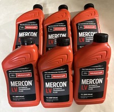 Motorcraft XT10QLVC Mercon LV FORD OEM ATF Automatic Transmission Fluid 6 Quarts picture