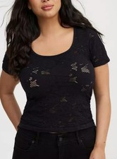 Torrid Seamless Scoop Crop Top Size 0X picture