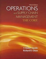 Operations and Supply Chain Management: The Core (Book Only) (McGraw-Hill - GOOD picture