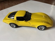 RARE UT Models Chevrolet Corvette L82 25th Anniversary 1978 Yellow Diecast Car  picture