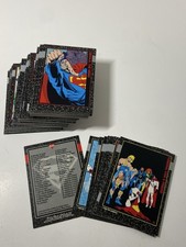 Vintage 1992 DC Superman Doomsday Death Of Superman Trading Cards Lot SkyBox Set picture