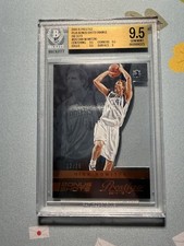 2014 Panini Prestige Bonus Shots Orange Die-Cut Plus 12/25 Dirk Nowitzki BGS 9.5 picture