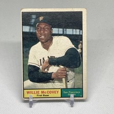 🔥1961 Topps - Willie McCovey #517 - Giants - HOF 🔥 picture