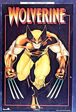 Vintage 1989 Poster Arthur Adams Wolverine X-Men Marvel 22