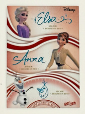 2026 CardFun Disney ChronoZ- Elsa, Anna, & Olaf- Frozen- Triple Script Auto- 5/5 picture