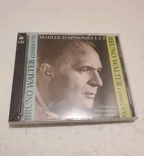 Bruno Walter - Bruno Walter Conducts Mahler Sym Nos. 1 & 2 [New CD] picture