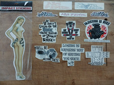 Vintage NO FEAR Stickers Lot 2008 NOS stickers picture