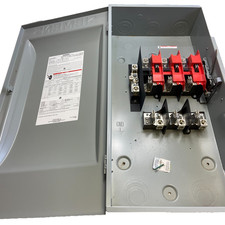 SIEMENS HF324N Fused Heavy Duty Type 1 4 Wire 3 Pole 200 Amp 240 volt picture