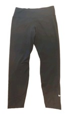 NIKE ONE [XL] Women TIGHT & DRI FIT HIGH RISE Yoga 7/8Leggings-Black, DV9020-010 picture