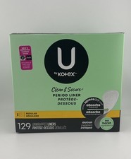 U by Kotex 129 Clean & Secure Daily Liner Pads Regular Length picture