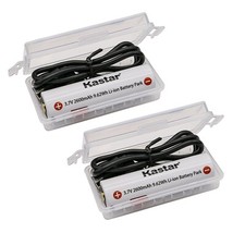 Kastar 2x Rechargeable Battery Compatible with SF1865 NL1826R 22102 SL-B26 USB picture