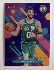 2025-26 Topps Finest  Jayson Tatum Purple Refractor /250 #21 Celtics picture
