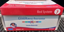 FOUNTAS & PINNELL  Leveled Literacy Intervention RED System box 7 L-Q 161-192 picture