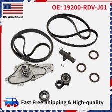 9Pcs OEM Timing Belt Kit w/ Water Pump For Honda Accord Odyssey Pilot Acura 3.5L picture
