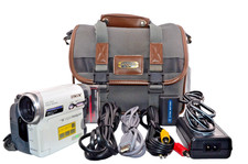 Excellent+++ Sony Handycam DCR-TRV22 MiniDV Camcorder Video Transfer Bundle Bag picture