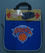 NEW YORK KNICKS OFFICIAL NBA 28 INCH EXPANDABLE DUFFEL BAG NEW SEALED picture